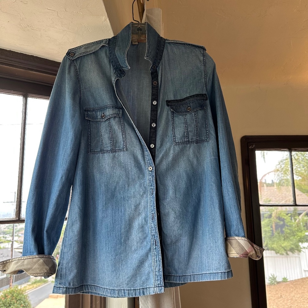 BURBERRY DENIM SHIRT